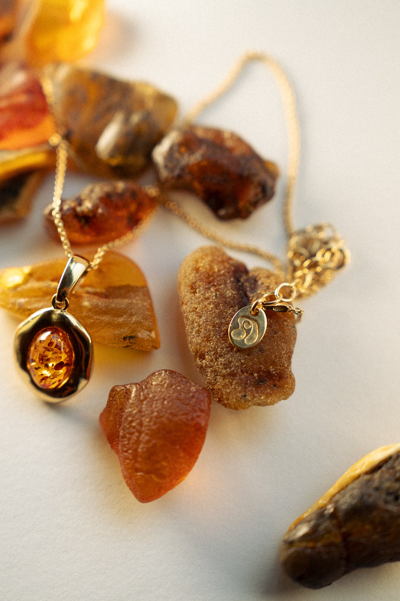 Golden Nectar Necklace