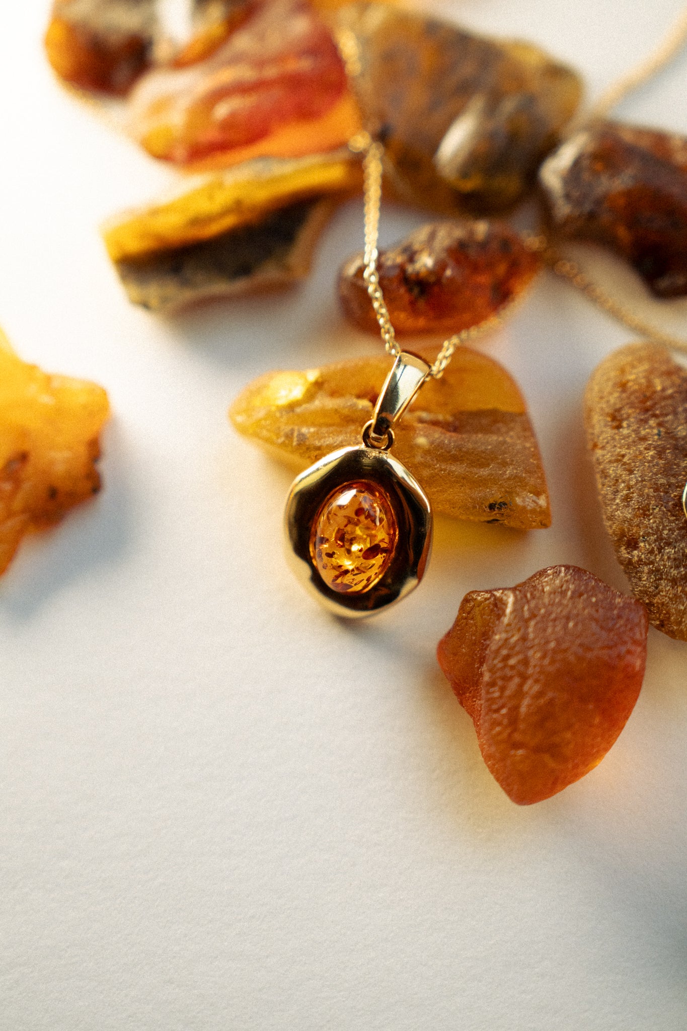 Golden Nectar Necklace